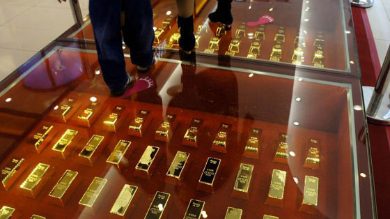 لجلب الحظ.. رصف ارضية مركز تجاري بالذهب الخالص في الصين صورة رقم 8