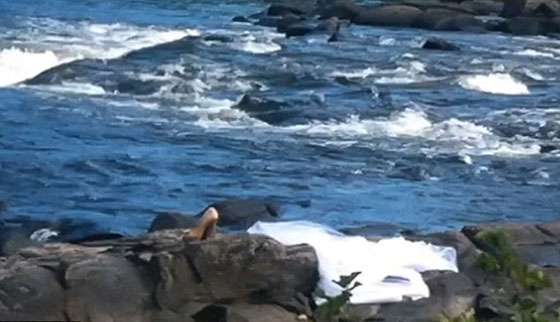 حادث مؤلم.. فستان العروس اودى بحياتها غرقا صورة رقم 6