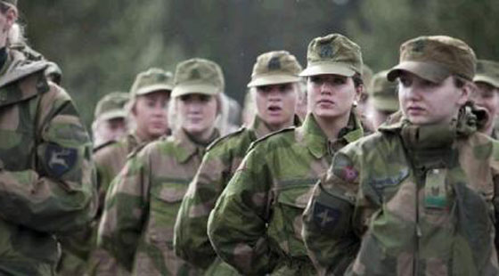 خلافا لمجرى التاريخ.. النرويج تفرض الخدمة العسكرية على النساء صورة رقم 1