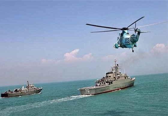 البحرية الايرانية تتهدد البحرية الامريكية وتتوعدها بالتدمير خلال لحظات!! صورة رقم 1