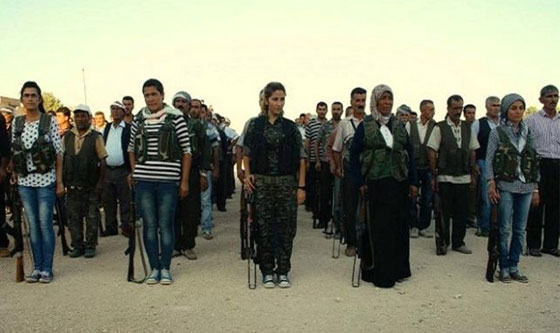 القصة الكاملة للمقاتلة ريحانا التي لم تقتل 100 داعشي ولم تذبح! صورة رقم 3