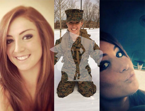 حسناوات المارينز الأمريكي يثبتن أنوثتهن الطاغية ويظهرن مفاتنهن على (فيس بوك) صورة رقم 6