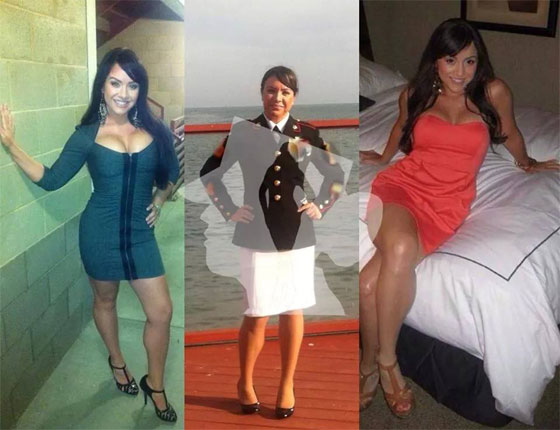 حسناوات المارينز الأمريكي يثبتن أنوثتهن الطاغية ويظهرن مفاتنهن على (فيس بوك) صورة رقم 8