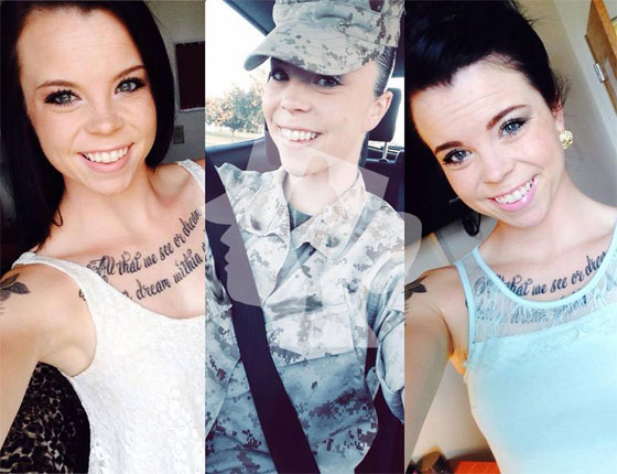 حسناوات المارينز الأمريكي يثبتن أنوثتهن الطاغية ويظهرن مفاتنهن على (فيس بوك) صورة رقم 14