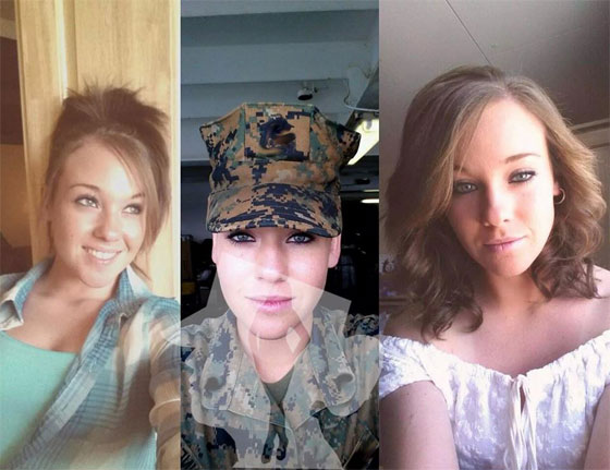 حسناوات المارينز الأمريكي يثبتن أنوثتهن الطاغية ويظهرن مفاتنهن على (فيس بوك) صورة رقم 17