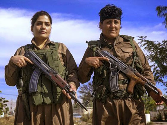 جميلات البشمركة يعلن الحرب على داعش حتى الرصاصة الاخيرة.. بالصور صورة رقم 3