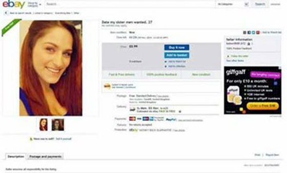  من يدفع أكثر؟ بالصور.. شاب بريطاني يعرض اخته للبيع صورة رقم 1