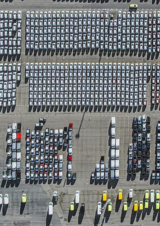 بالصور.. الحياة اليومية ترسم أشكالا هندسية هائلة من الجو صورة رقم 16