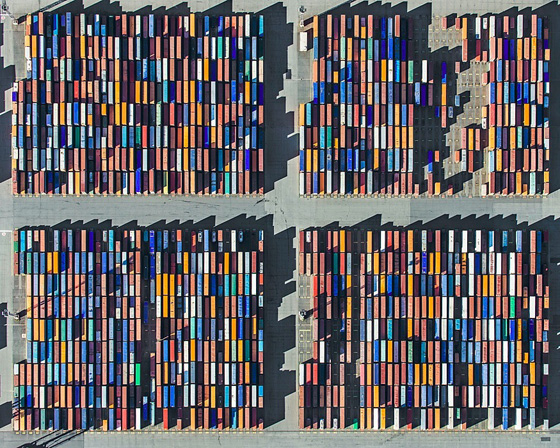 بالصور.. الحياة اليومية ترسم أشكالا هندسية هائلة من الجو صورة رقم 31