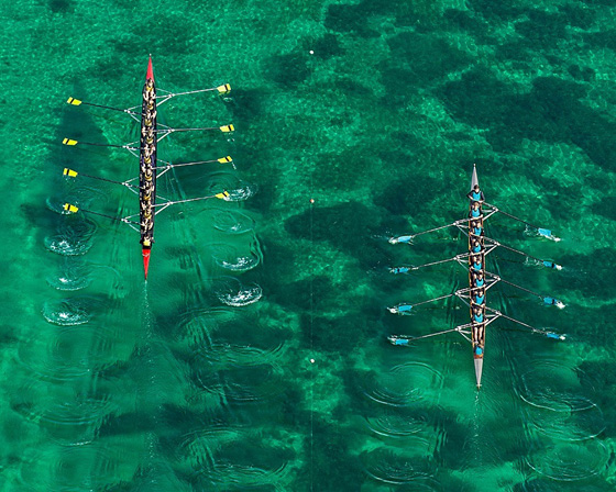 بالصور.. الحياة اليومية ترسم أشكالا هندسية هائلة من الجو صورة رقم 33