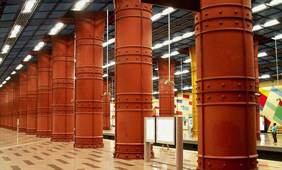 شاهد بالصور أجمل واغرب محطات المترو في العالم صورة رقم 8