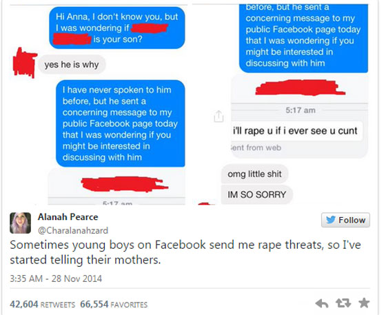 فتاة تلجأ لامهات من اساؤوا اليها عبر الفيسبوك صورة رقم 1