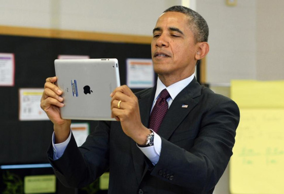 بالصور.. اوباما يبدأ نهاره بمتابعة اخبار الرياضة وممارستها صورة رقم 3