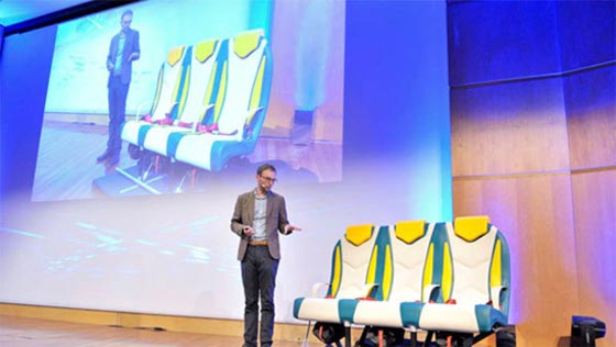 لهذا السبب تم تصنيع مقاعد خفيفة لطيفة لاستخدامها في الطائرات صورة رقم 2