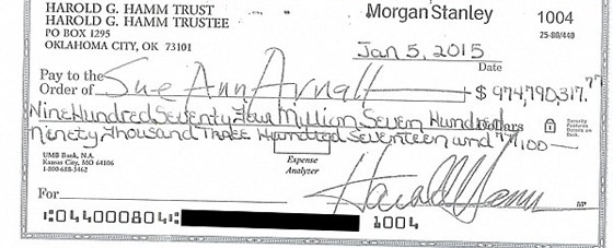 قطب النفط الاميريكي يواجه قضية طلاق عسيرة.. لا يحلها بليون دولار صورة رقم 7 قطب النفط الاميريكي يواجه قضية طلاق عسيرة.. لا يحلها بليون دولار صورة رقم 7