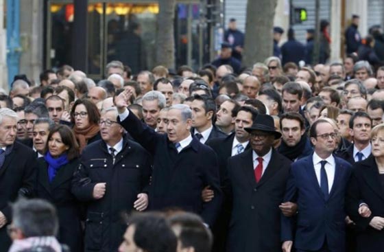 اين اختفت ميركل وبقية النساء من مسيرة باريس؟ صورة رقم 7