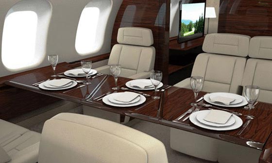 بالصور.. طائرات الأثرياء الأغلى ثمنا والأكثر رفاهية صورة رقم 2