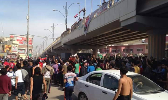 44 جريحا بالرصاص في الاحتفالات بفوز منتخب العراق على ايران صورة رقم 3