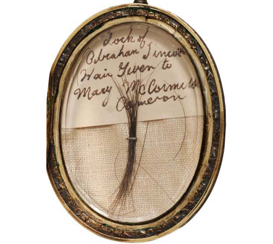 خصلة من شعر ابراهام لينكولن تكلف الافا مؤلفة من الدولارات!! صورة رقم 2