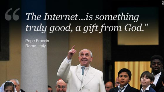  لأول مرة.. البابا يعترف لفتاة إسبانية على الإنترنت صورة رقم 1