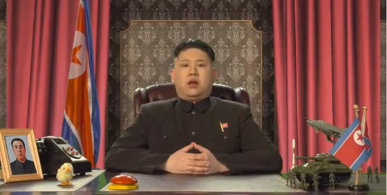 ديكتاتور كوريا الشمالية كيم جونغ اون يعلن اسلامه في فيديو مفبرك صورة رقم 2