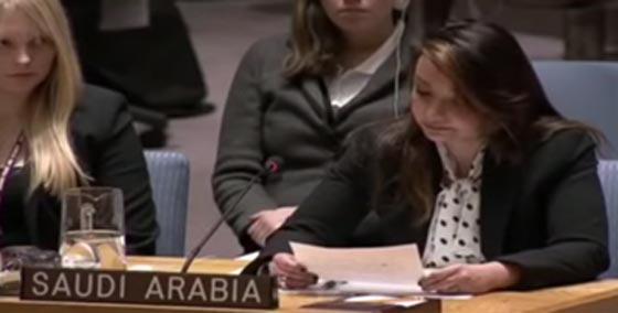  التحقيق في ظهور سعودية في جلسة للأمم المتحدة بدون حجاب صورة رقم 1
