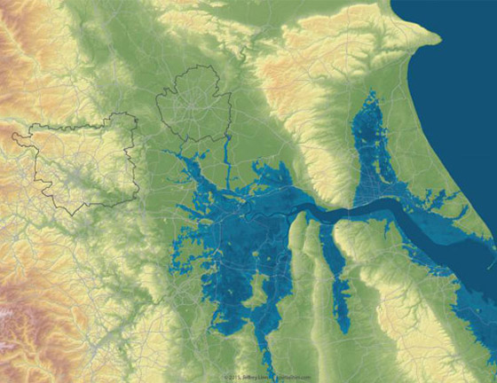 بالصور.. لندن ستصبح تحت الماء اذا ما ذابت القمم والأنهار الجليدية صورة رقم 3