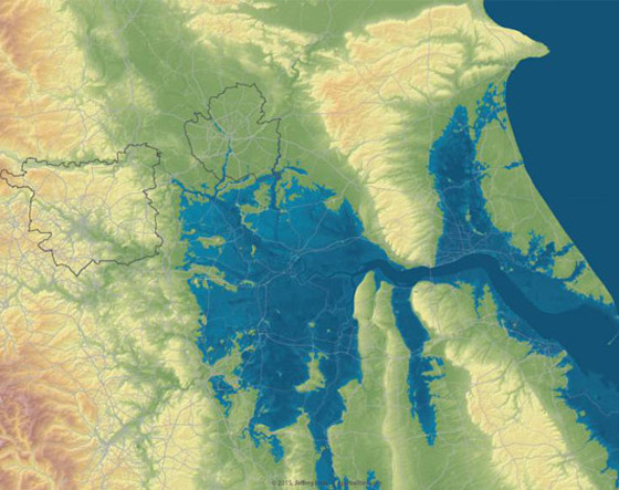 بالصور.. لندن ستصبح تحت الماء اذا ما ذابت القمم والأنهار الجليدية صورة رقم 4