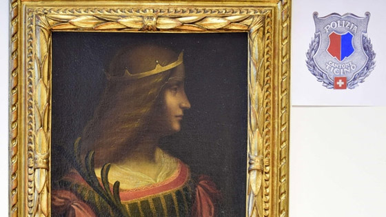 قبل بيعها بقليل.. الشرطة السويسرية تضبط لوحة مهربة لدافنشي صورة رقم 1 قبل بيعها بقليل.. الشرطة السويسرية تضبط لوحة مهربة لدافنشي صورة رقم 1