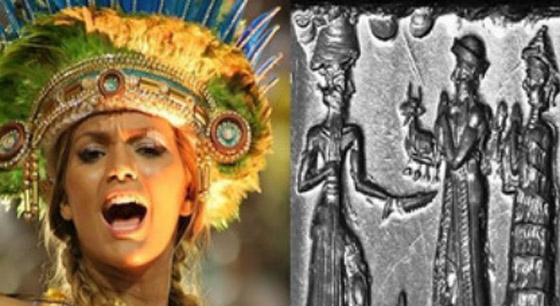  صور كرنفال بابل العراق القديمة يتحوّل الى البرازيل صورة رقم 1