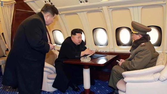  بالصور..جونغ اون يحلق بطائرته الجديدة فوق مشروع حيوي بكوريا صورة رقم 1