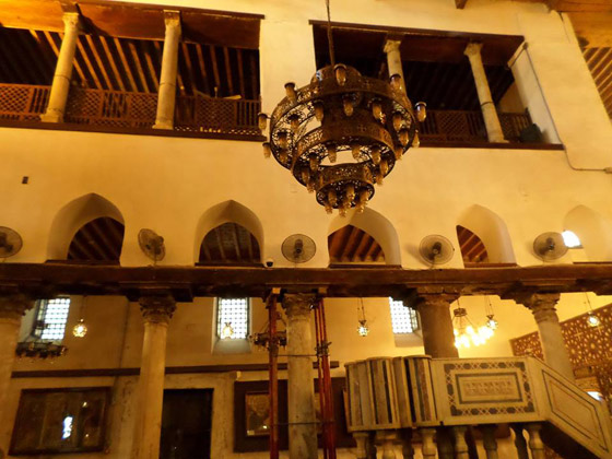 صور كنيسة أبو سرجة في مصر، تجمع الطراز القبطي بالفن الإسلامي  صورة رقم 5