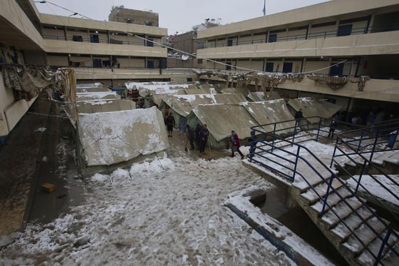 جنى.. عاصفة ثلجية تجتاح الشرق الاوسط وتذكر بالكسا صورة رقم 17 جنى.. عاصفة ثلجية تجتاح الشرق الاوسط وتذكر بالكسا صورة رقم 17