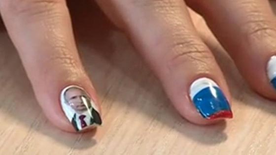 بوتين ينتشر على اظفار المعجبات.. انتشار النار في الهشيم صورة رقم 1