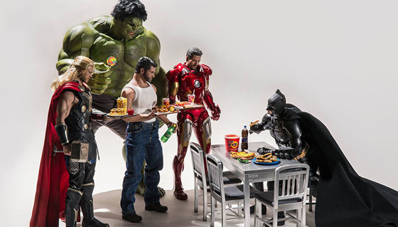 صور مضحكة: الحياة السرية لبعض الابطال الخارقين تكشف حقيقتهم  صورة رقم 17