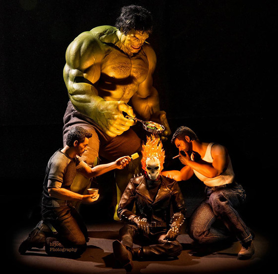 صور مضحكة: الحياة السرية لبعض الابطال الخارقين تكشف حقيقتهم  صورة رقم 20