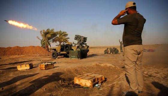 عناصر داعش يفرون من تكريت والحشود العراقية تتقدم لتحريرها صورة رقم 3