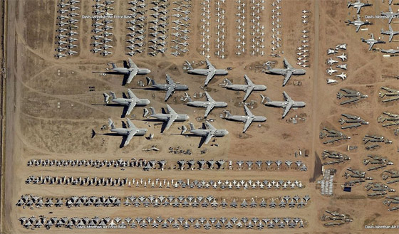 جولة في اكبر مقبرة للطائرات في العالم صورة رقم 6