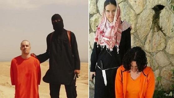 مسخرة اسرائيلية.. مرشحة للانتخابات تنتحل شخصية ذباح داعش صورة رقم 1 مسخرة اسرائيلية.. مرشحة للانتخابات تنتحل شخصية ذباح داعش صورة رقم 1