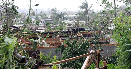  دمار هائل وستة قتلى خلفها اعصار بام في جزيرة فانواتو  صورة رقم 19