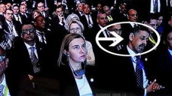 بالصورة.. وزير الاقتصاد الموريتاني ينام خلال مؤتمر شرم الشيخ صورة رقم 1 بالصورة.. وزير الاقتصاد الموريتاني ينام خلال مؤتمر شرم الشيخ صورة رقم 1