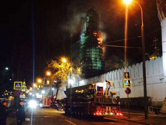 انباء عن انقلاب امني في موسكو وحريق يبدو انه عملية ارهابية صورة رقم 4