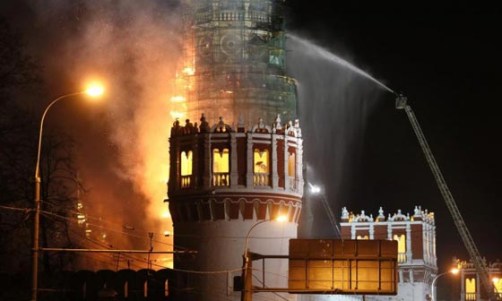 انباء عن انقلاب امني في موسكو وحريق يبدو انه عملية ارهابية صورة رقم 7