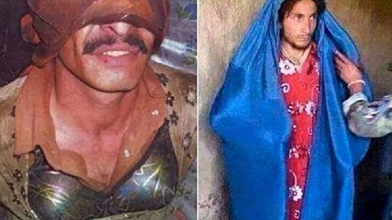 القوات العراقية تعتقل عدد من الدواعش رغم تحولهم الى نساء! صورة رقم 1