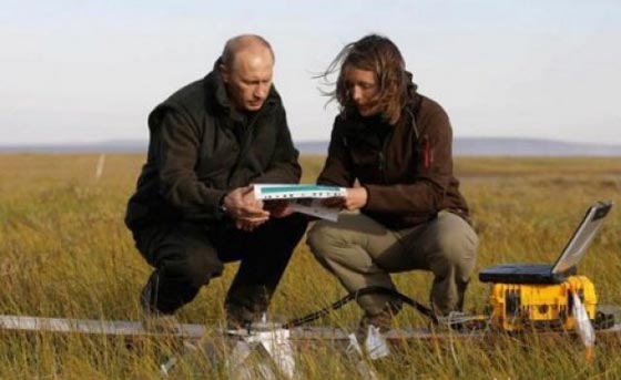 بوتين يهزم الكائنات الفضائية والجلطة الدماغية ويعود ساخرا من الشائعات صورة رقم 16