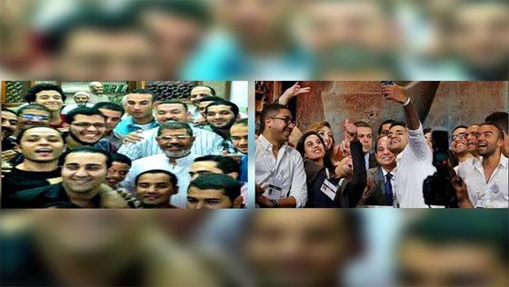 مصر بعد الثورة تدار بصور السيلفي.. قارن بين الصورتين! صورة رقم 1