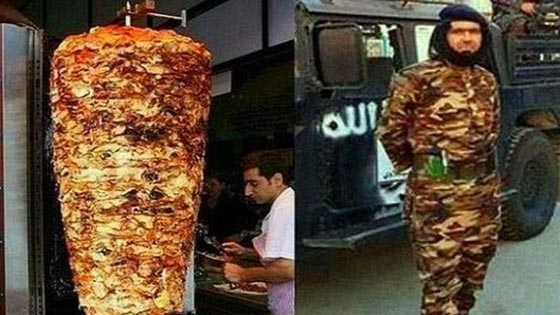 أبو وهيب وسيم داعش يثير سخرية العالم بظهوره شبيهاً بسيخ شاورما صورة رقم 1 أبو وهيب وسيم داعش يثير سخرية العالم بظهوره شبيهاً بسيخ شاورما صورة رقم 1