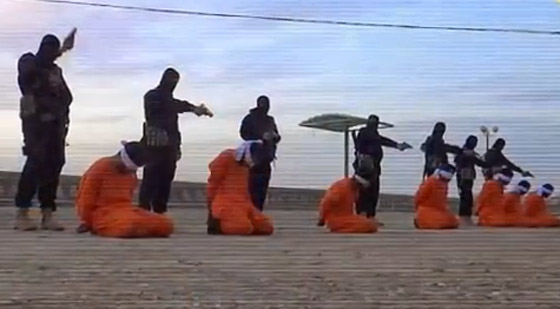 بالفيديو.. ذباحو داعش ينفذون 9 عمليات اعدام في الفالوجة بتهمة التجسس صورة رقم 4 بالفيديو.. ذباحو داعش ينفذون 9 عمليات اعدام في الفالوجة بتهمة التجسس صورة رقم 4