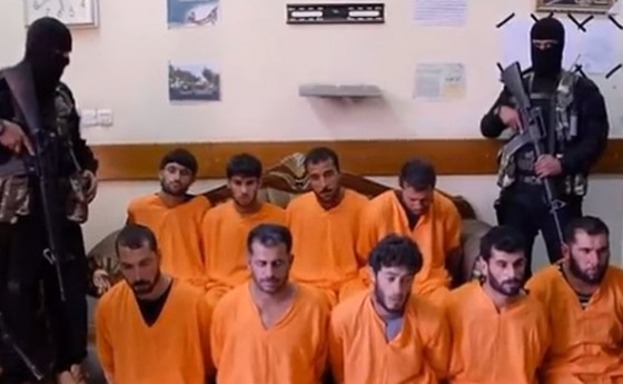 بالفيديو.. ذباحو داعش ينفذون 9 عمليات اعدام في الفالوجة بتهمة التجسس صورة رقم 1 بالفيديو.. ذباحو داعش ينفذون 9 عمليات اعدام في الفالوجة بتهمة التجسس صورة رقم 1