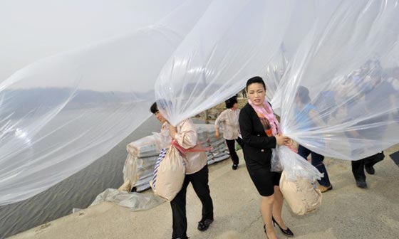 ازمة جديدة بين الكوريتين.. والسبب بالونات فيلم المقابلة صورة رقم 8